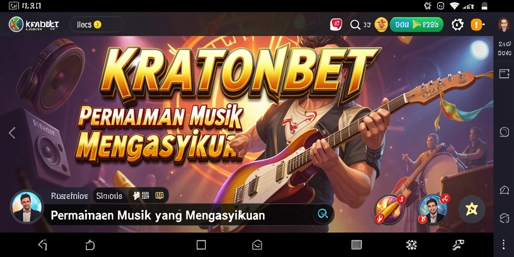 Tampilan gameplay KRATONBET yang menarik dan interaktif.