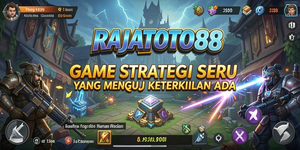Tampilan menegangkan dari pertempuran dalam RAJATOTO88 dengan strategi yang mendalam.