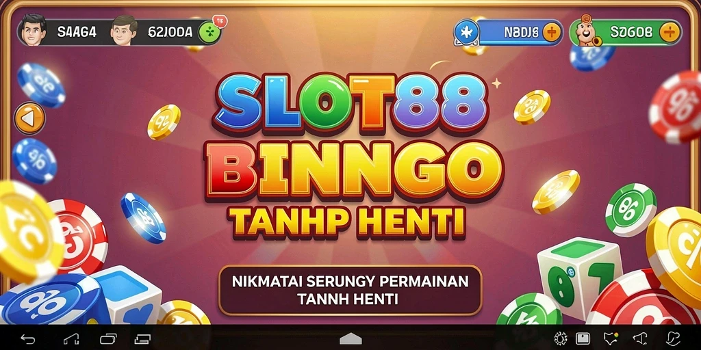 Tampilan permainan Bingo yang seru dan interaktif.