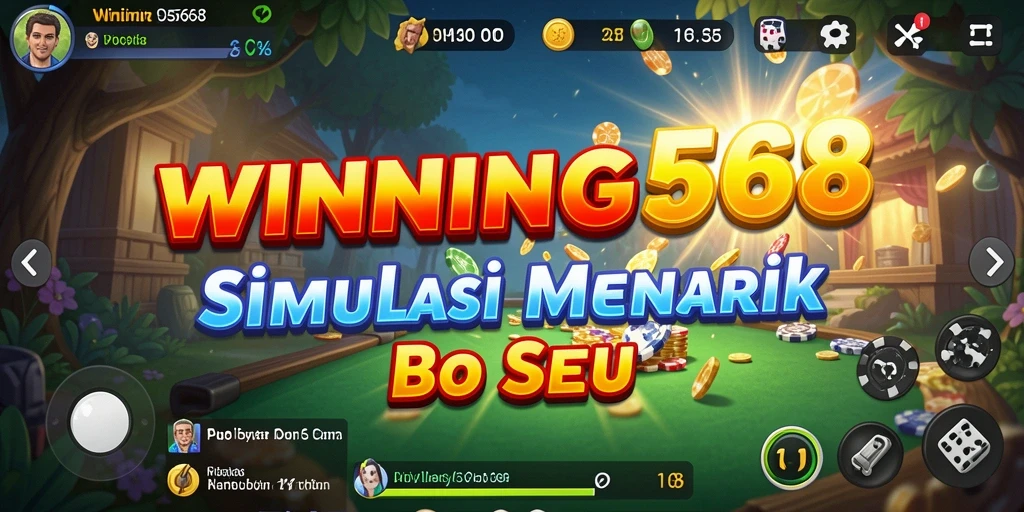 Tangkapan layar dari gameplay WINNING568 menampilkan pengalaman simulasi yang imersif.