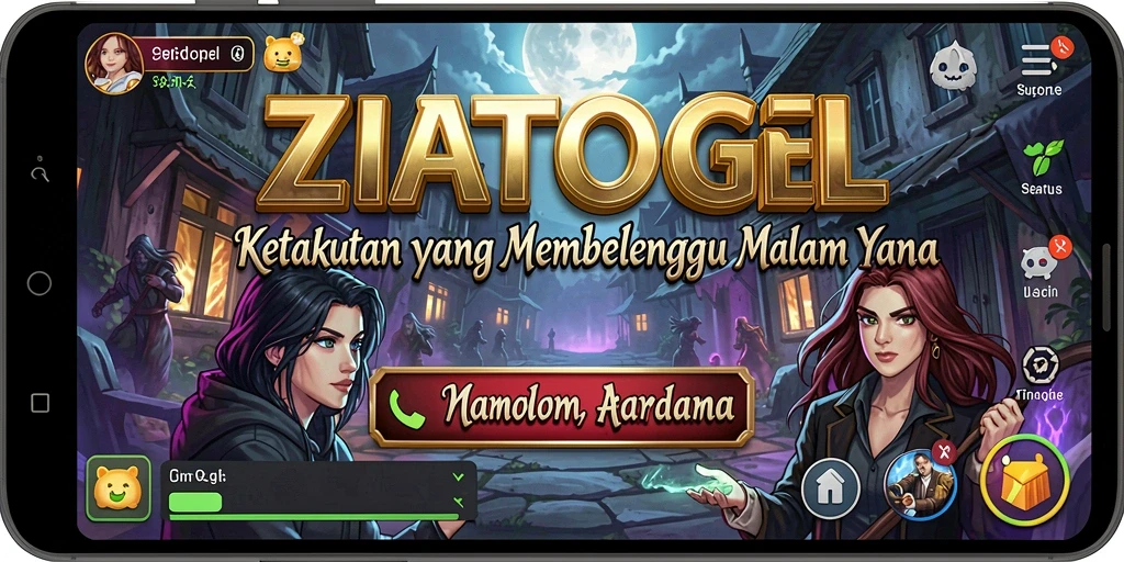 Tangkapan layar utama ZIATOGEL menampilkan suasana mencekam dan gameplay Horror yang menarik.